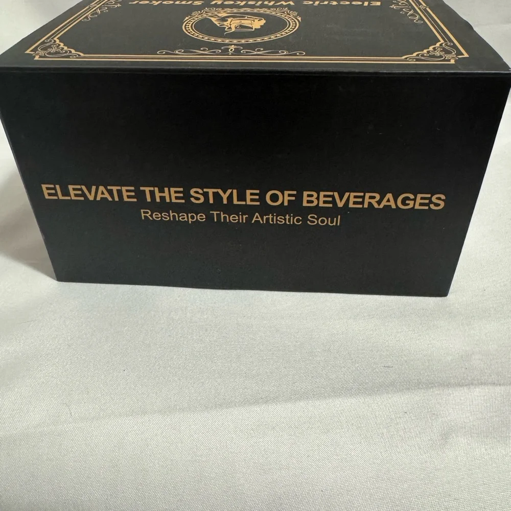 Electric Whiskey cocktail Smoker LU-11 home bar flavor infusion kit gift party